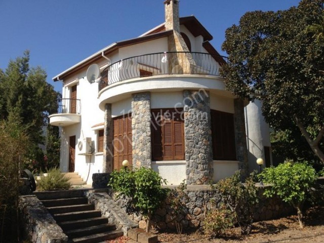 VILLA YESIL FOR SALE In Kyrenia Alsancak With Magnificent Mountain And Sea Views A Passionate Life In The Magic Of Green And Blue Awaits You 550.000 STG ** 