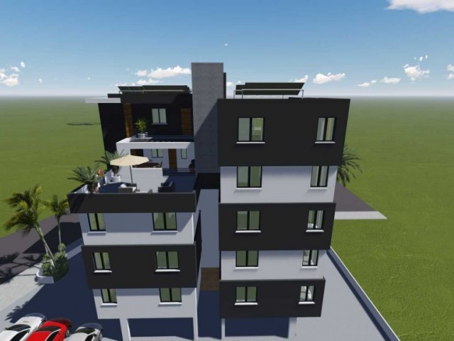 Girne Merkez'de 2+1 Satılık Daireler ve Penthouse 75000 STG Başlayan Fiyatlar