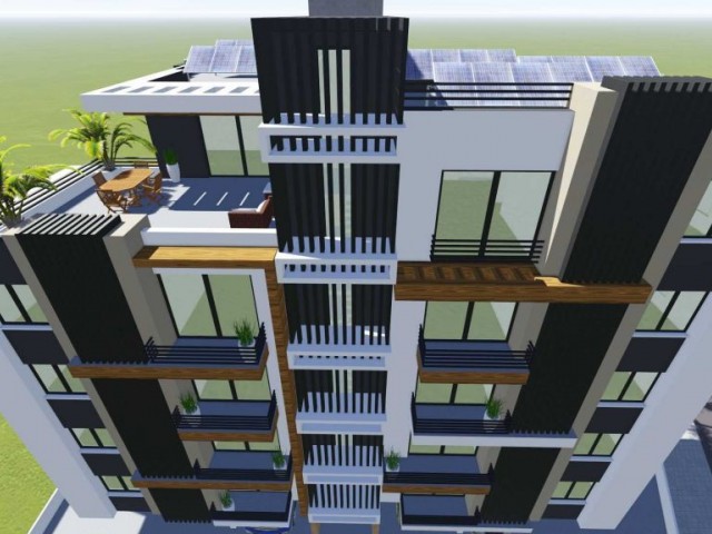 Girne Merkez'de 2+1 Satılık Daireler ve Penthouse 75000 STG Başlayan Fiyatlar