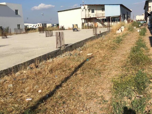 Lefkoşa Alayköy Sanayi Bölgesinde Satılık Projeli Arsa 46,000 Stg