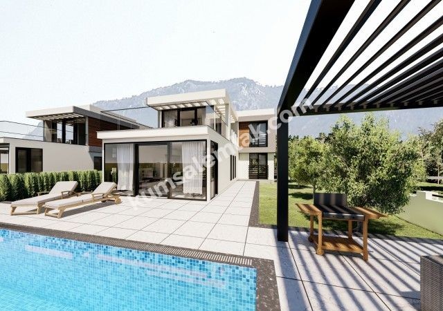 Einfamilienhaus zum Verkauf mit 3 Schlafzimmern in Kyrenia Chatalköy. Insgesamt 2 Stück, Preis pro Haus Stück 160,000 STG ** 