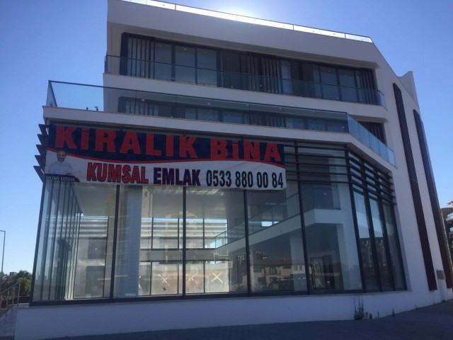 A Complete Building for Rent on Dereboyu Street in Nicosia (Plaza) with a monthly payment of 8,000 STG 1200 m2 ** 