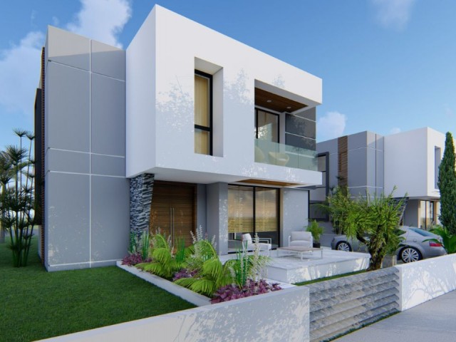 Duplex 3 + 1 Villas for Sale in Nicosia Hamitkoy at Prices Starting from STG 195,000 ** 