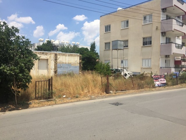 A Plot of Land for Sale with a 5-Decker Construction Permit in Nicosia Kyzylbash for STG 155,500 ** 