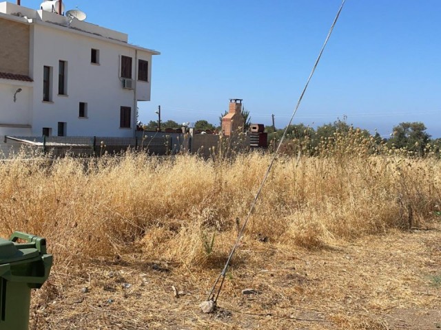 A Plot for Sale in Kyrenia Central, 75,000 STG Suitable for the Construction of a Detached House with a 2-Decker construction permit ** 