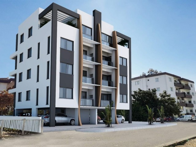 LUXUS-PENTHOUSE MIT 2 SCHLAFZIMMERN ZUM VERKAUF IN NIKOSIA ORTAKÖY 78,000 STG ** 