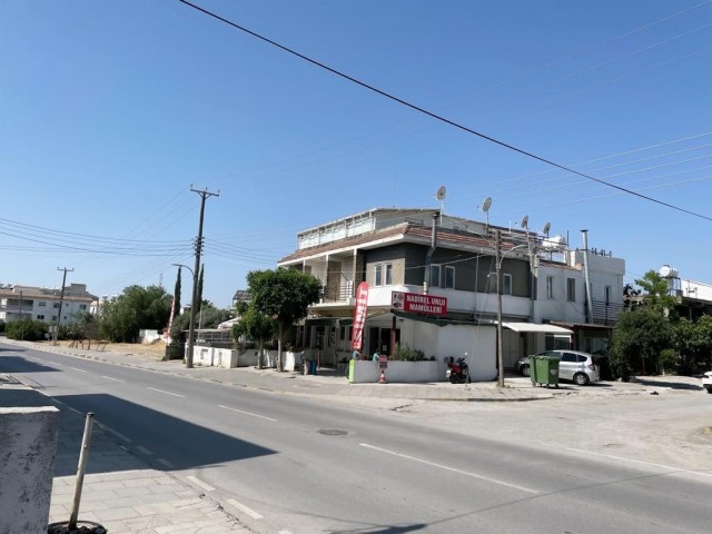 A CORNER PLOT SUITABLE FOR THE CONSTRUCTION OF A 5-Decker APARTMENT WITH A COMMERCIAL PERMIT ON THE MAIN STREET IN NICOSIA / HAMITKOY ** 