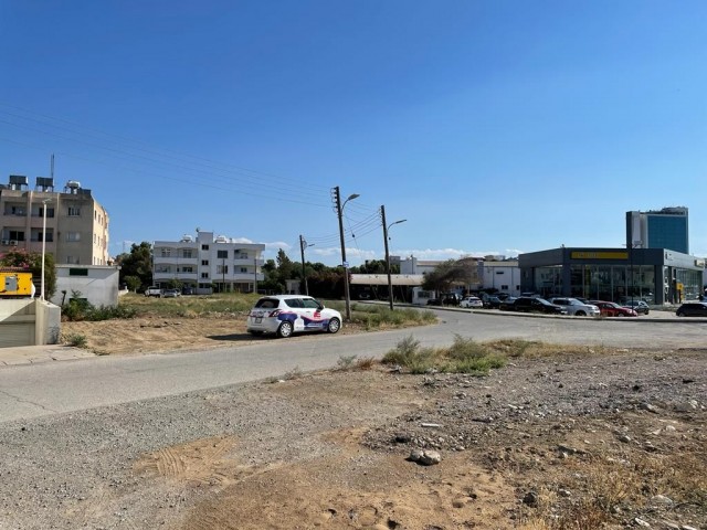 NICOSIA / ORTAKOY DE DR. A TURKISH Dec PLOT FOR SALE WITH A COMMERCIAL PERMIT NEAR THE MITRE CIRCLE ON THE MAIN STREET OF FAZIL BOULEVARD ** 