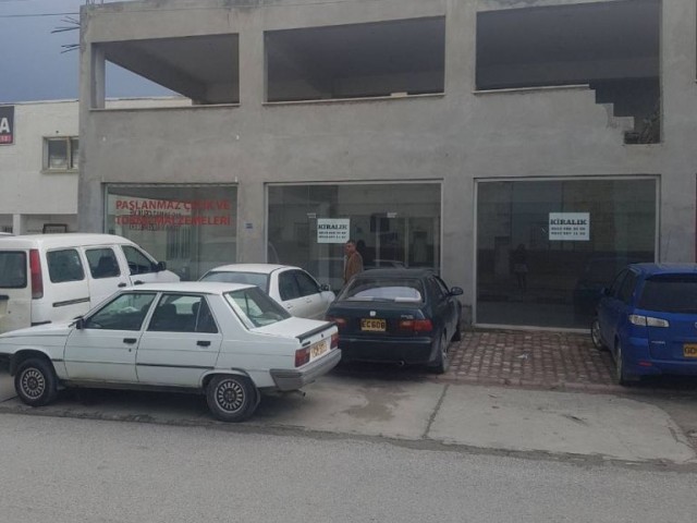 LEFKOŞA SANAYİ'DE ZEMİN KAT KİRALIK İŞ YERİ OFİS 900 STG 