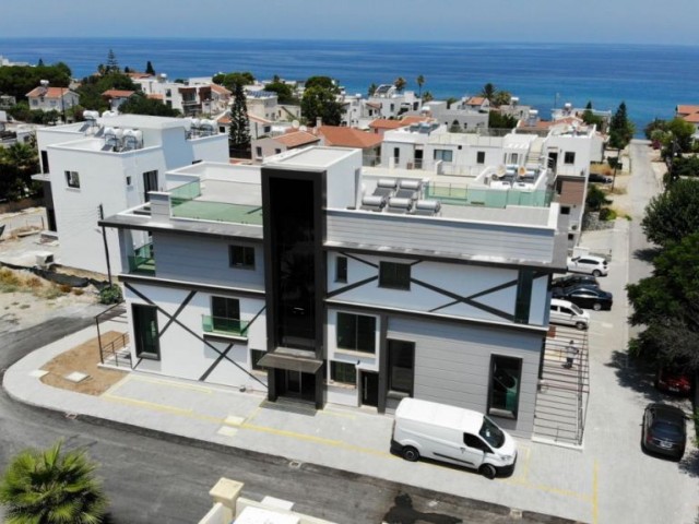 2 bedroom flat for sale in Karaoğlanoğlu - 100 meters to the sea - Pool -SUNSHINE CITY PLUS+