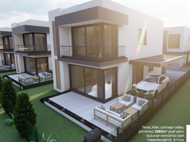 3+1 MODERNA VILLAS ПО ЦЕНЕ ПРОДАЖИ ОТ 150 000 GBP