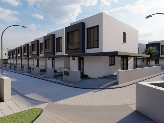 Catch your chance to live in Gönyeli moderna villas very soon