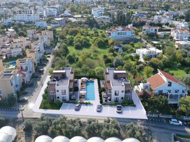 Modern Designed 3+1 & 2+1 flats for sale in Kyrenia, Alsancak