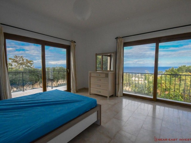 Villa mit freiem Blick in Kyrenia Lapta