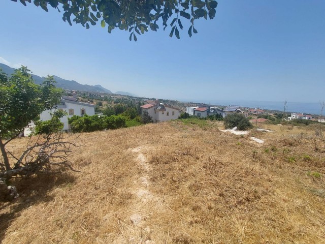 Land for Sale with Magnificent View in Girne Arapköy