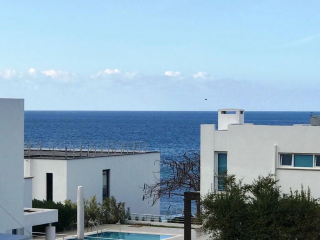 Seafront development, 4 + 1 villa with pool for sale in Catalkoy