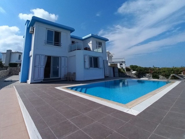 Lovely 3 Bedroom Villa with Stunning Sea views in Bahceli!