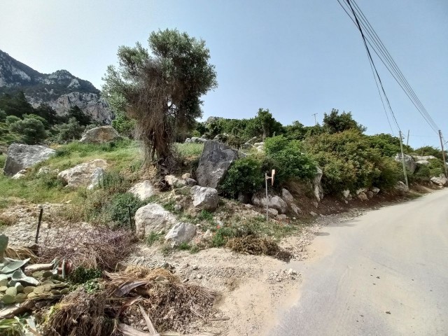 1672 m² Plot Of Land In Karsiyaka With Stunning Sea & Mountain Views - Pre-74 British Title Deed - 100% Build Permission!