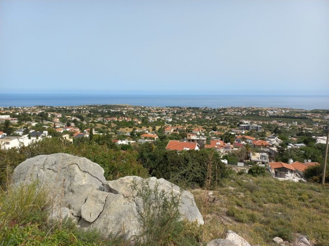 1672 m² Plot Of Land In Karsiyaka With Stunning Sea & Mountain Views - Pre-74 British Title Deed - 100% Build Permission!