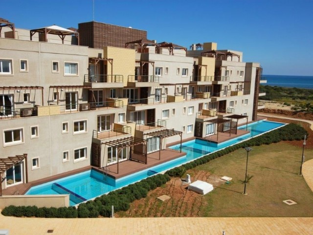 84,950 фунтов стерлингов 2 + 1 квартира у моря в Thalassa Beach Resort в Бафре ** 