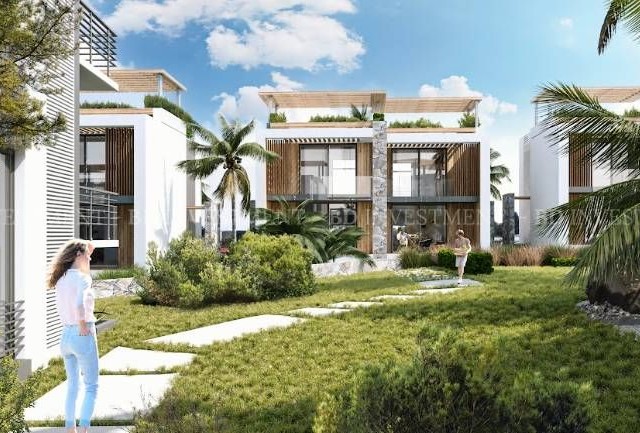 Distinctive Villas in Bahçeli with its Location and Project