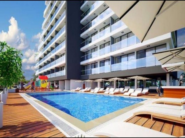 Mağusa Merkezde Terrace Park Rezidance 1+1 ve Stüdyo (2 Adet Daire)