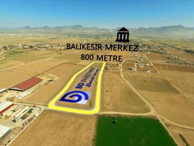 4 km from Ercan Airport and Fasıl-96 Plot