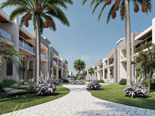 2+1 PENTHOUSE FLATS IN A MODERN COMPLEX IN KARŞIYAKA PROJECT STAGE !!!