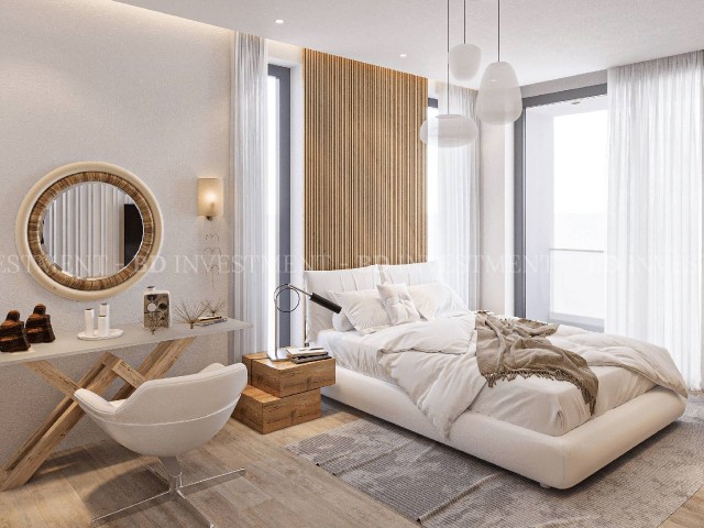 2+1 PENTHOUSE FLATS IN A MODERN COMPLEX IN KARŞIYAKA PROJECT STAGE !!!