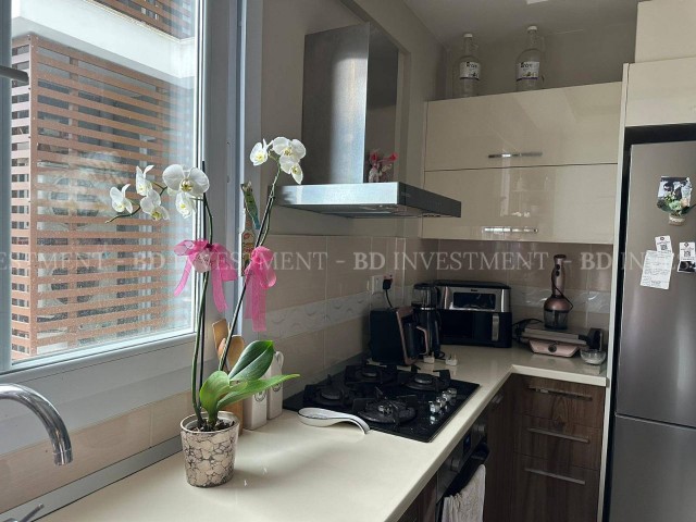 1+1 FLAT IN A LUXURY COMPLEX WITH TURKISH TITLE IN KYRENIA CENTER...