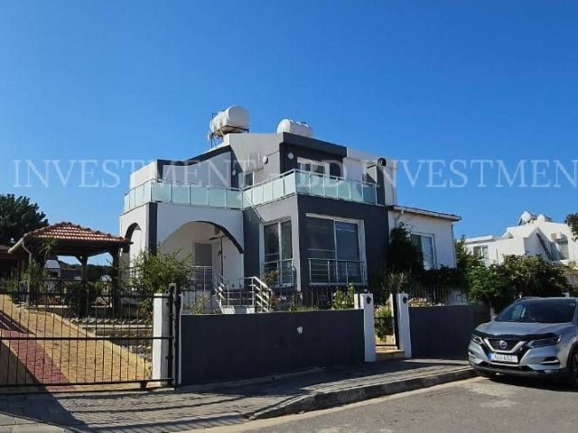 Villa with Full Sea View in Sadrazamköy - 100 Meters from the Beach