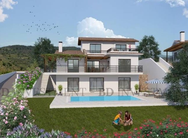 Plot with Project in the Most Beautiful View of Bağlıköy (36 Villas)