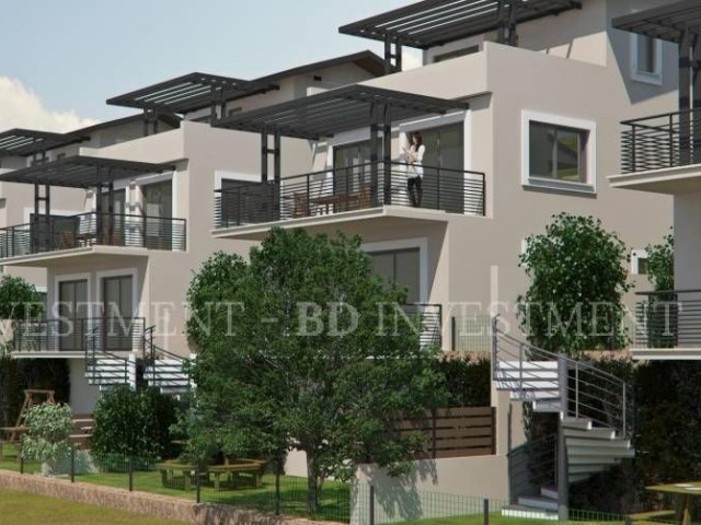 Triplex Villas with Magnificent Views in Bagliköy