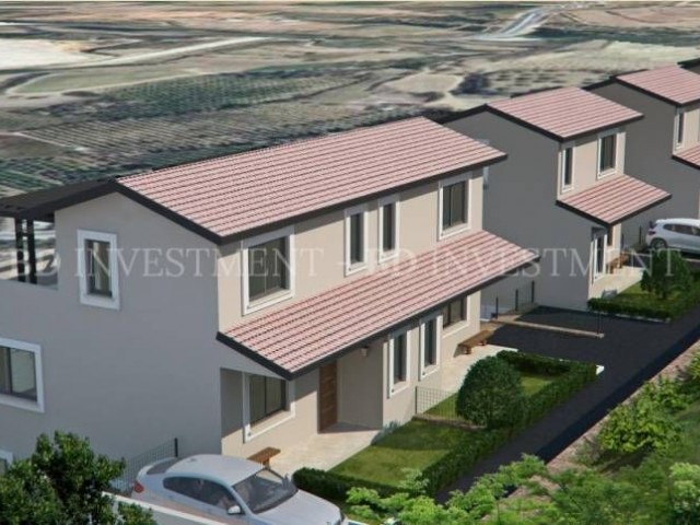 Triplex Villas with Magnificent Views in Bagliköy