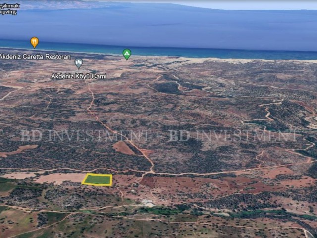 10 Acres of Field for Investment in Akdeniz Village