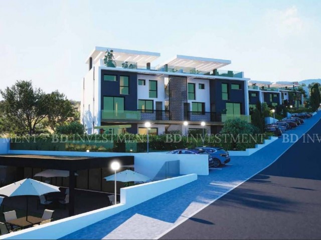 Last 3 Flats in a Magnificent Project 200 Meters from Esentepe Beach