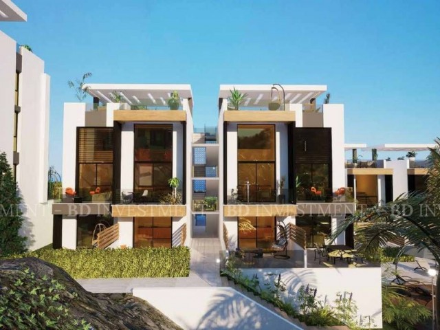 Last 3 Flats in a Magnificent Project 200 Meters from Esentepe Beach