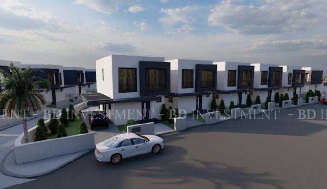 3+1 neue Villen in Gönyeli, der sich am schnellsten entwickelnden Region Nikosias