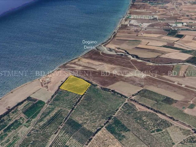 Land with Fasıl-96 Zoning Zone, 120 Meters from Gaziveren Beach