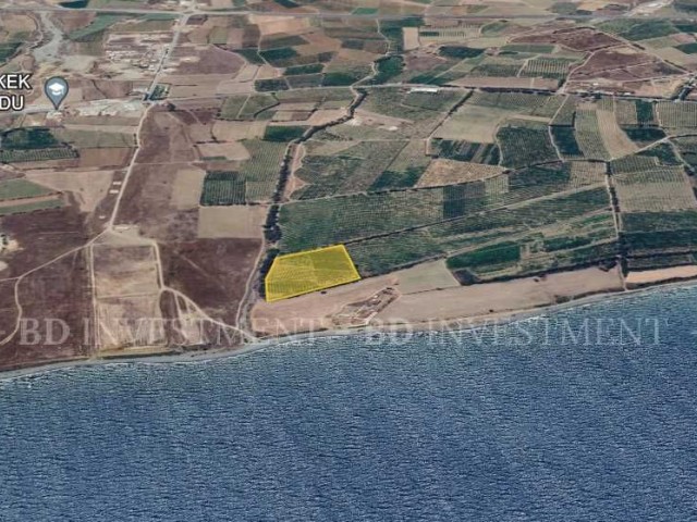Land with Fasıl-96 Zoning Zone, 120 Meters from Gaziveren Beach