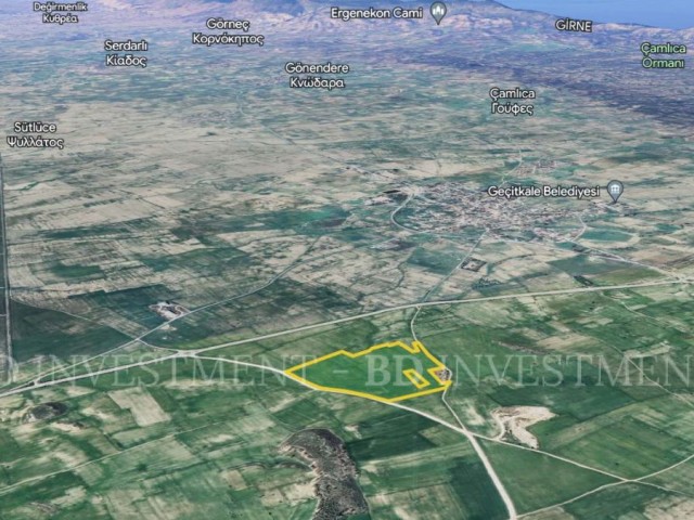 154.384 m² Land with Chapter-96 Zoning in Geçitkale