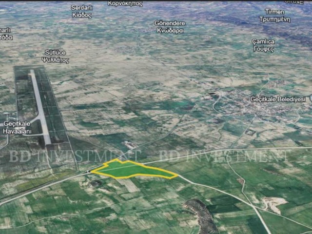 124.371 m² Land with Chapter-96 Zoning in Geçitkale