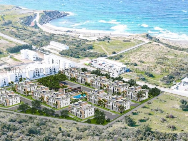 2+1 FLATS FOR SALE FROM THE PROJECT IN ESENTEPE, 250 METERS TO THE SEA