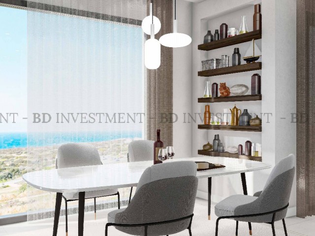 آپارتمان 2+1 برای فروش از پروژه در ESENTEPE، 250 متر تا دریا