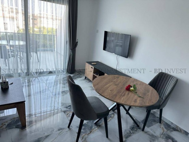 1+1 FULLY FURNISHED FLAT WITH COMMERCIAL PERMIT IN ALSANCAK...