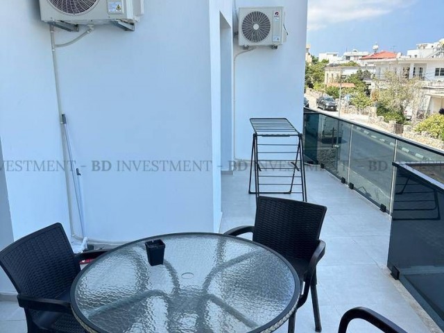 1+1 FULLY FURNISHED FLAT WITH COMMERCIAL PERMIT IN ALSANCAK...
