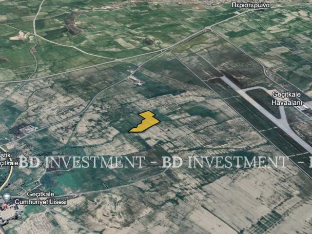 Geçitkale ' De Yatırım Fırsatı 33.785 m² Arsa