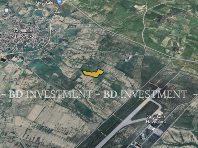 Geçitkale ' De Yatırım Fırsatı 33.785 m² Arsa