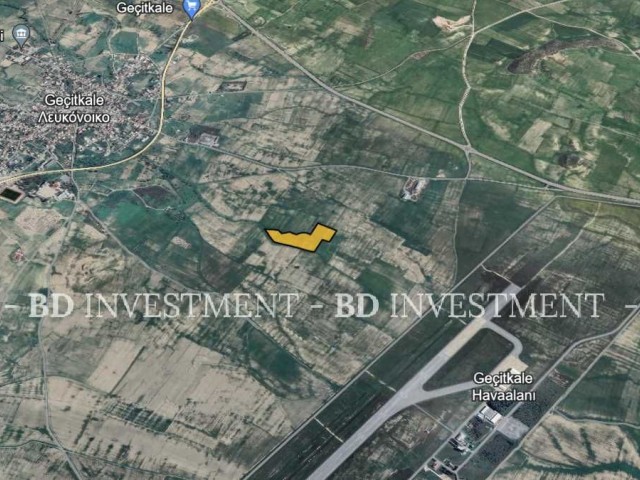 Residential Zoned Plot For Sale in Geçitkale, Famagusta