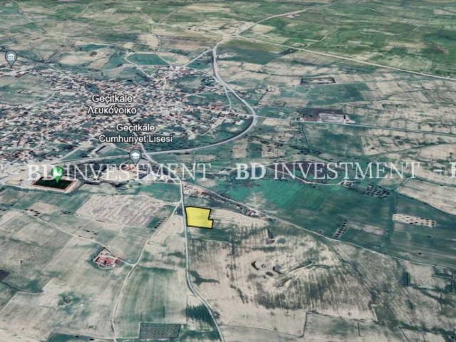 Residential and Commercial Plot For Sale in Geçitkale, Famagusta